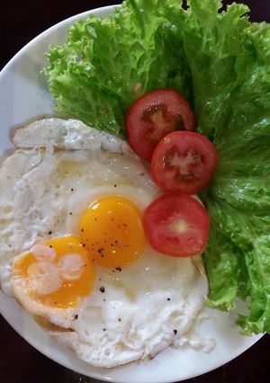 Hình của món Trứng ốp la.