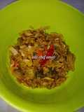 Tumis pepaya tempe