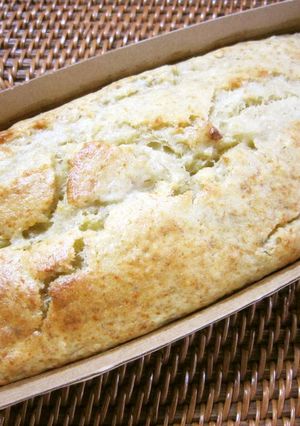 A picture of Subtly Sweet Egg-free Pancake Mix Banana Cake.