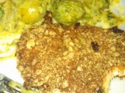 A picture of baked boneless pork chops