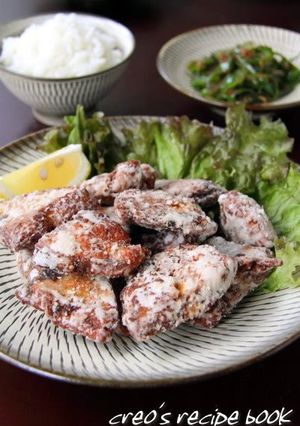 A picture of Katsuo Tatsuta-age (Deep Fried Skipjack Tuna).