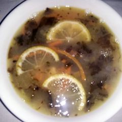 A picture of Lemon Chicken Soup.