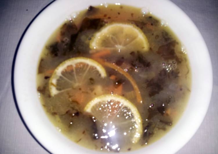 Simple Way to Make Ultimate Lemon Chicken Soup