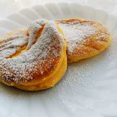 A picture of Fluffy Soufflé Pancakes Using Pancake Mix.