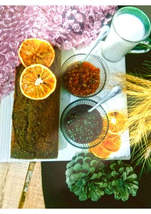عکسی از دستور کیک صبحانه شکلاتی