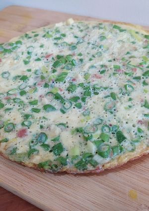 Foto resep Omelette Buncis