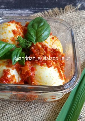 Foto resep Balado Telur #day27