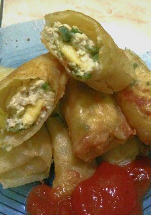 Foto resep Martabak tahu telur mozarella