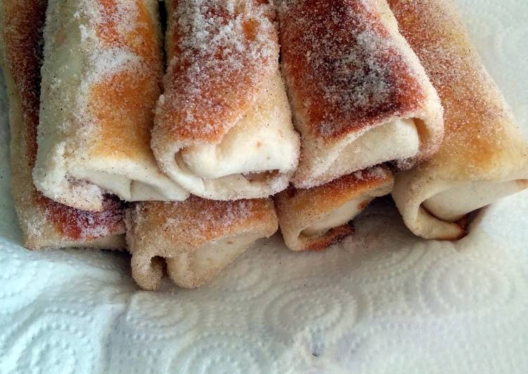 Step-by-Step Guide to Make Homemade Strawberry cream cheese chimi’s