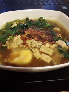 Foto resep Cah bayam tahu telur