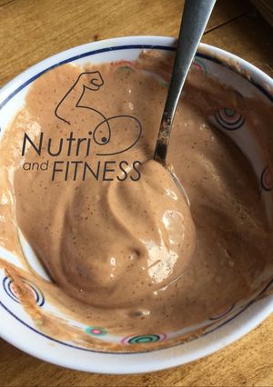 Una foto de Postrecito de chocolate fit