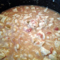A picture of White Chicken Chili.