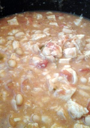 A picture of White Chicken Chili.