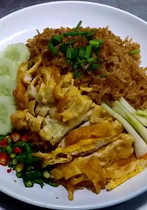 รูปของ ข้าวผัดโบราณไส่ใข่