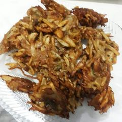 Mix veg pakoray A picture of Mix veg pakoray.