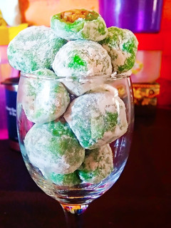 Foto resep Simpel mochi pandan