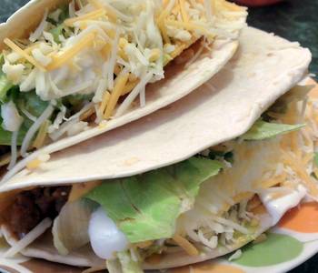 Unique Cuisine Supreme Tacos Delicious Perfect