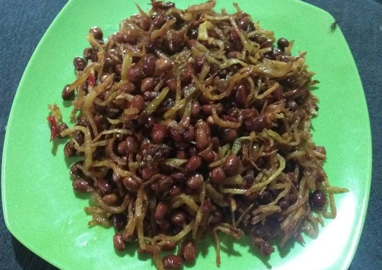 Kering Kentang Pedas Manis