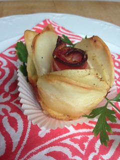Una foto de Rosas de patata y bacon