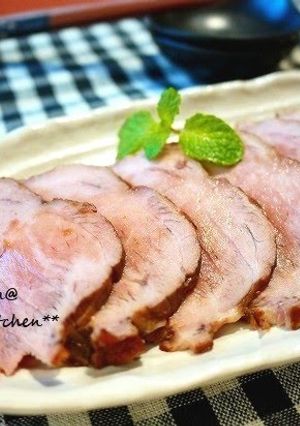 A picture of Pork Simmered in Black Tea: A Make-Ahead-and-Stock Recipe.