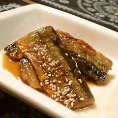 A picture of Delicious Sweet-Spicy Sauce Teriyaki Sanma (Pacific Saury).