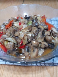 Foto resep Tumis Jamur Kancing Saus Tiram