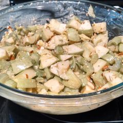 A picture of Green Apple & Celery Salad.