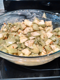 A picture of Green Apple & Celery Salad.