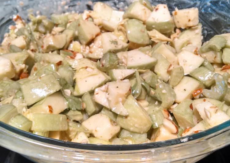 Recipe of Ultimate Green Apple &amp; Celery Salad