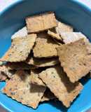 Creckers con semi di lino senza glutine