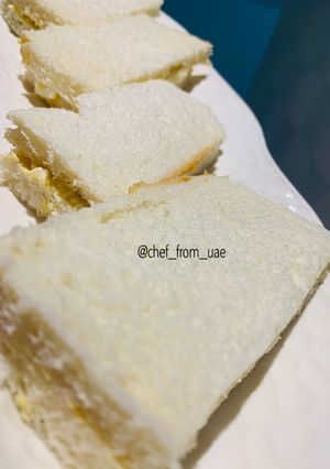 A picture of Creamy Egg sandwiches.