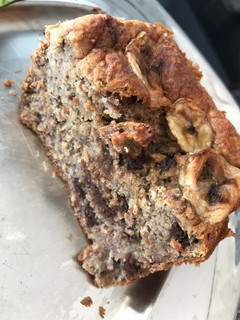 Φωτογραφία της συνταγής Banana bread 🍌 χωρίς αλεύρι, χωρίς ζάχαρη
