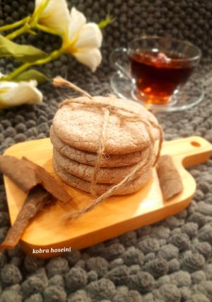 عکسی از دستور کوکی هل ودارچین در آون توستر