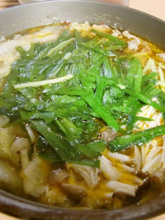 A picture of My Family's Spicy Dan Dan Hot Pot with Sesame Seeds.