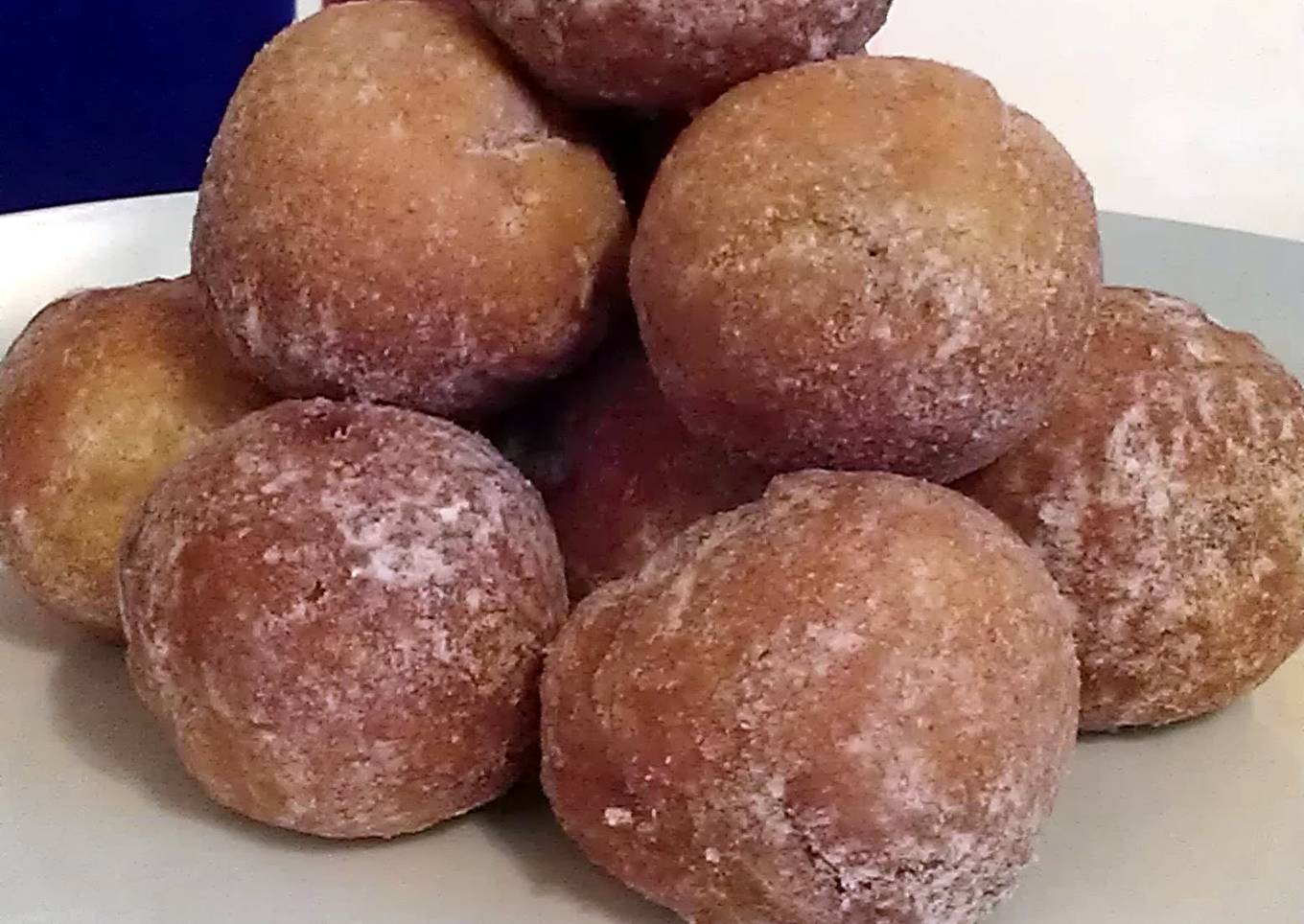 Vickys Pumpkin Spiced Mini Donut Balls, GF DF EF SF NF