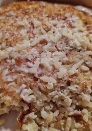 Una foto de Tortilla de arroz con todo🥞
