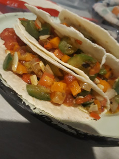 Una foto de Tacos vegetarianos