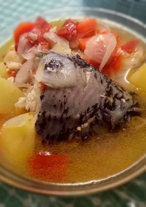 Foto resep Sup ikan nila