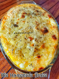 Foto resep Mie homemade brulee