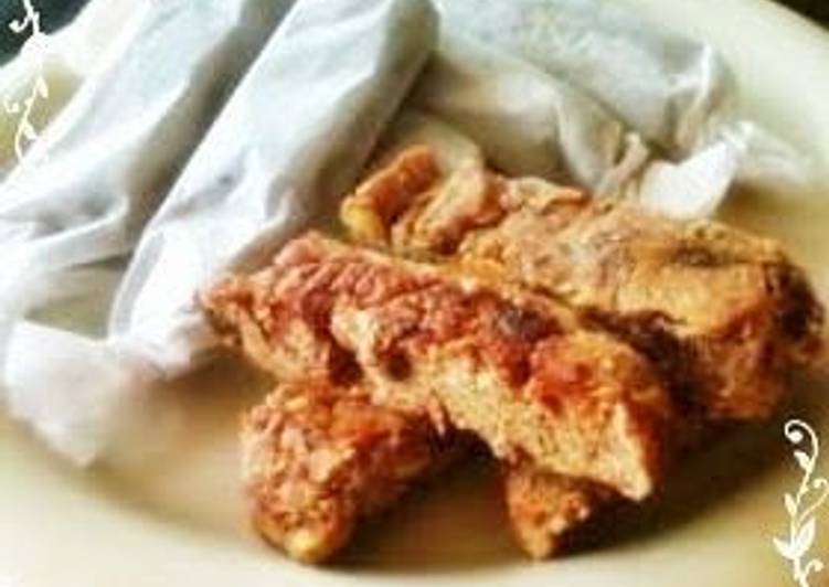 Recipe of Speedy Cinnamon and Maple-Flavored Okara Bars