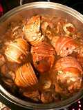 Enchilado de langosta: