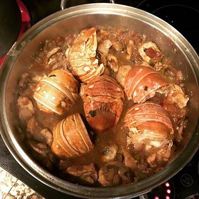 Enchilado de langosta: Receta de  / y en Youtube  Cocina Conmigo Salud - Cookpad