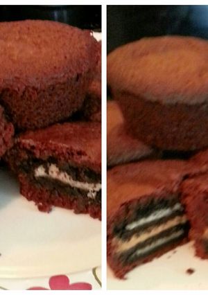 A picture of Tinklee's Oreo Stuffed Brownies.