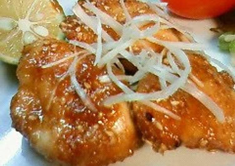 Sauteed Chicken Breast with Tasty Glaze