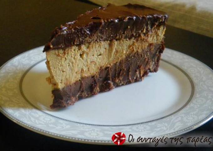 κύρια φωτογραφία συνταγής Cheesecake σοκολάτας τούρμπο