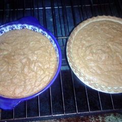 A picture of Mamas Sweet Potato Pudding.