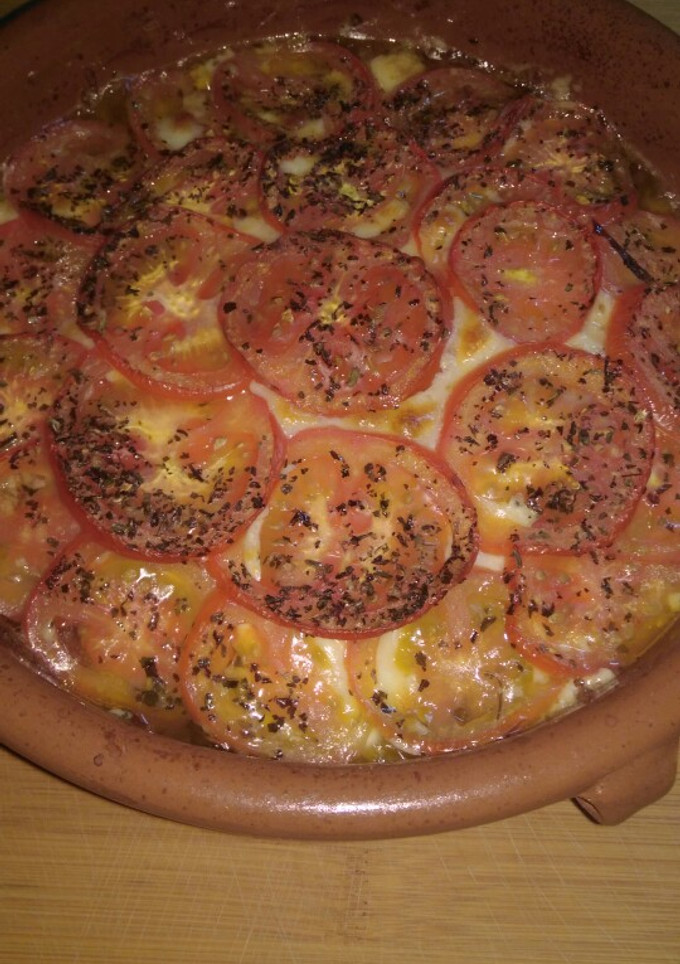 Una foto de Lasaña de tomate