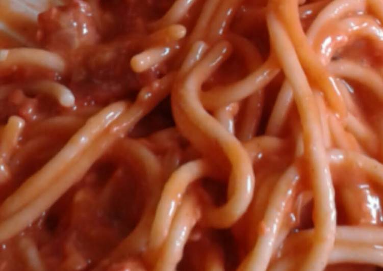 Steps to Prepare Any-night-of-the-week Favorite Spaghetti Recipe