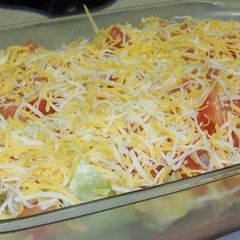 Crowd Pleasing Taco Dip A picture of Crowd Pleasing Taco Dip.