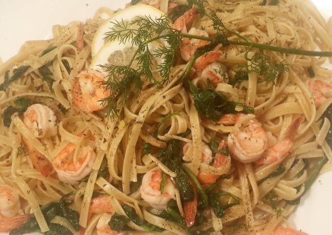 Simple Way to Make Quick Lemon Dill Shrimp and Pasta